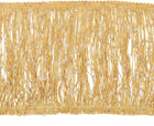 5.5 Yards of 15cm/6" Sequin Fringe Trim Sparkling DIY Fringe Tassel Trim Ribbon for Costume Clothes DIY Sewing Crafts Decoration, (16.4 ft/5m) Yellow
