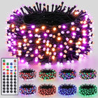 LinkMejor Halloween Lichterkette - 100FT 300LED Stecker RGB Lichterkette