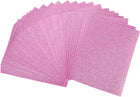 LinkMejor Purple Glitter EVA Foam Sheets 11 x 8 Inch 2mm Thick for Crafts DIY Projects 24 Pcs