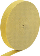 LinkMejor Elastic Band, 0.7" x 15 Yard Stretch Knit Elastic Bands Fabric Elastic Band for Sewing, Wigs, Waistband, Pants, Craft DIY (Earth Yellow)