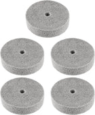 75mm x 20mm Gray Nylon Abrasive Polishing Buffing Wheel 5 Pcs